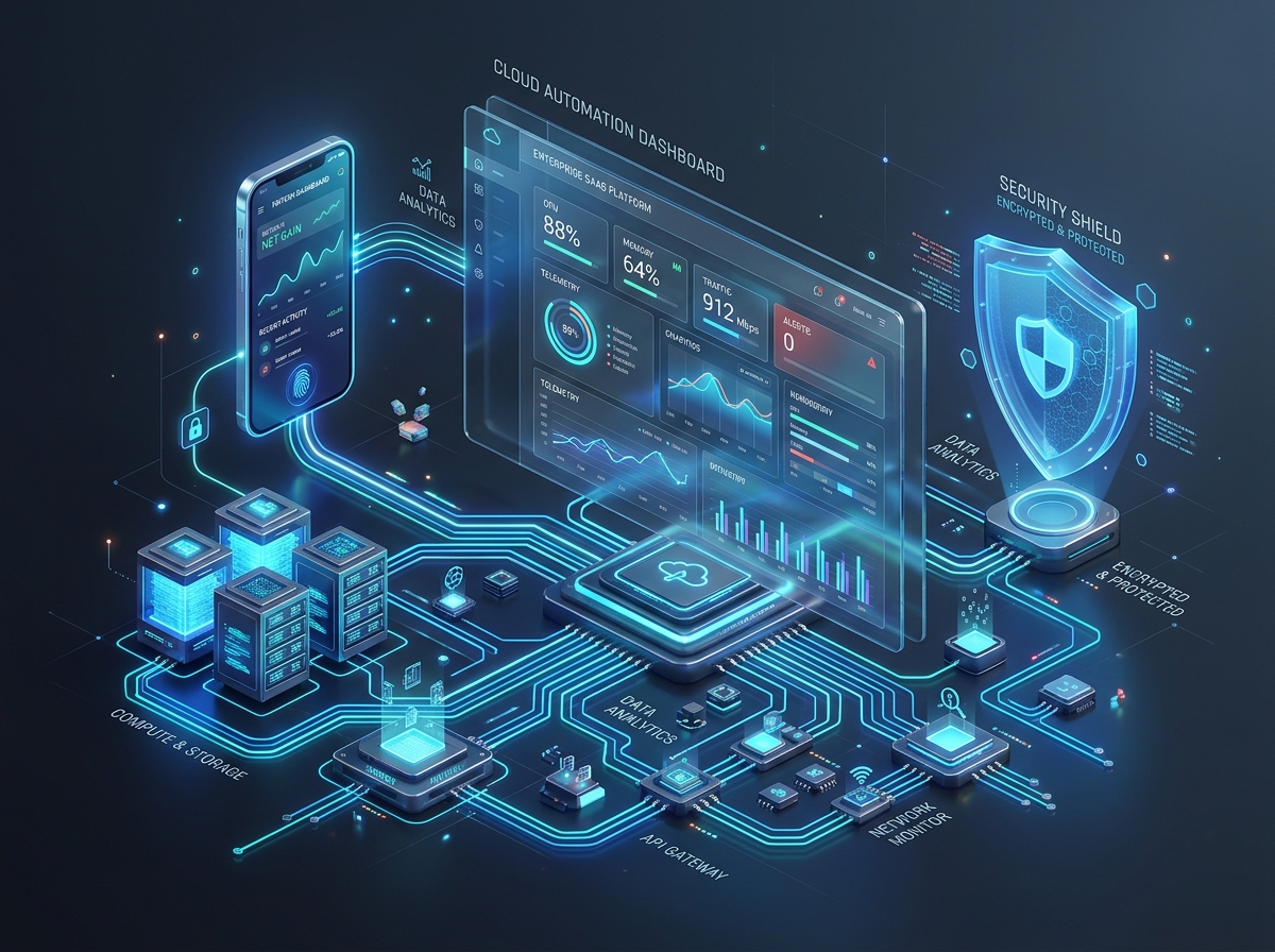 Namami Infotech 3D Enterprise Cloud Architecture and Software Platform