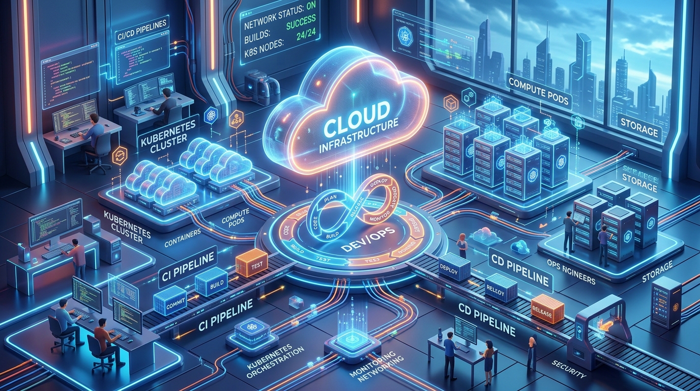 Cloud Infrastructure and Automated DevOps Engineering